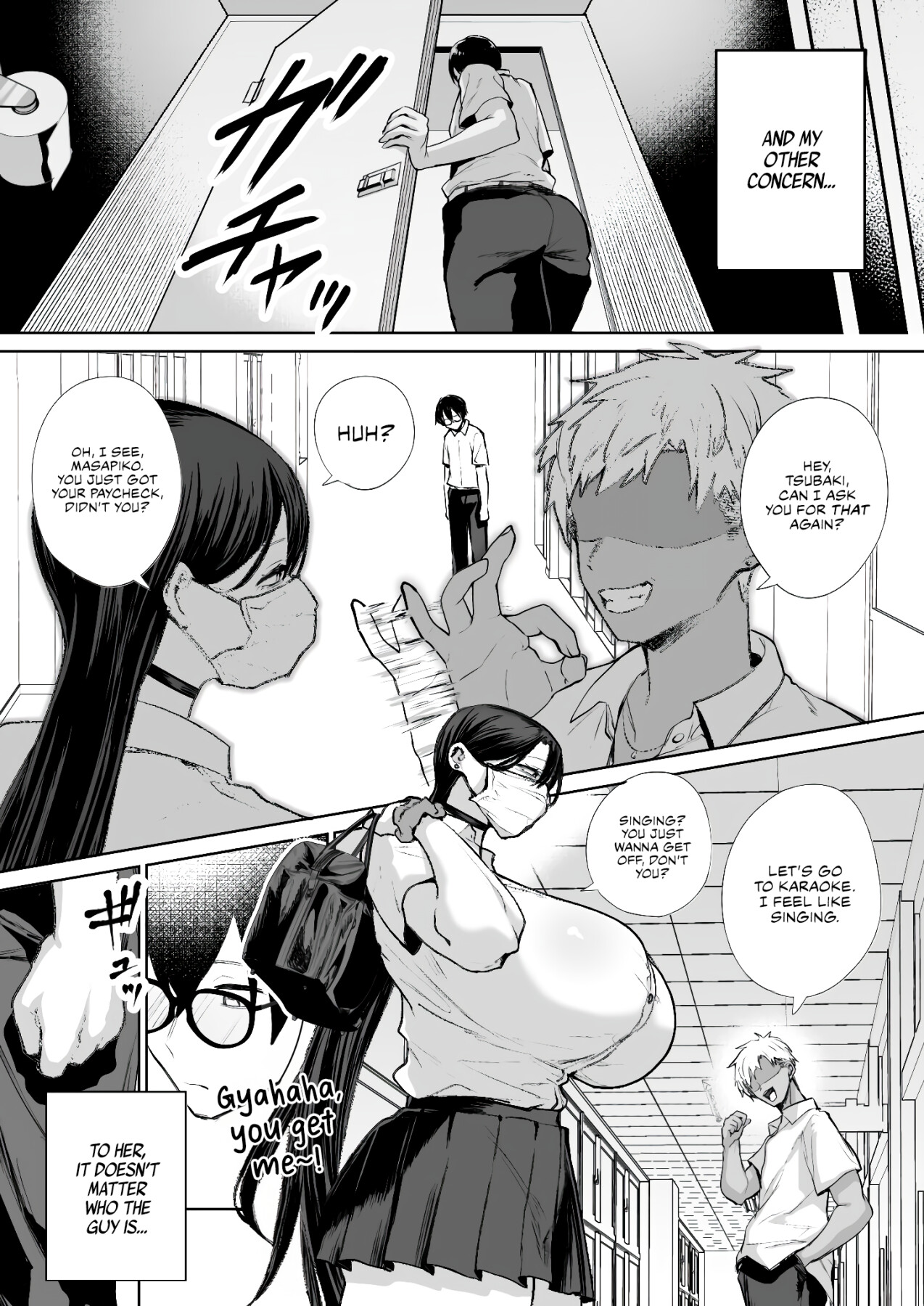 Hentai Manga Comic-A kind, easy-going, slutty gyaru who even lets an otaku like me cum inside her-Read-5